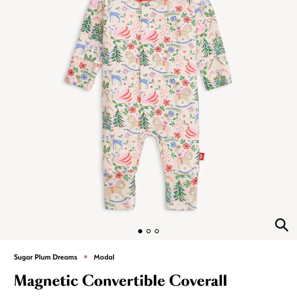 Magnetic Me Sugar Plum Dreams Footie